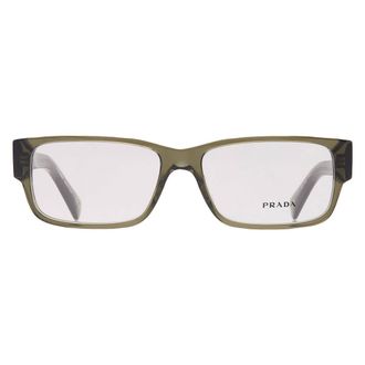 Prada Demo Rectangular Mens Eyeglasses PR B09V 25A1O1 57