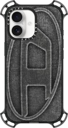Diesel Oval D bounce case for i Phone 17 - Cases - Unisex - Black