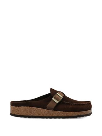 Birkenstock Buckley gevlochten karaf, su&egrave;de leer