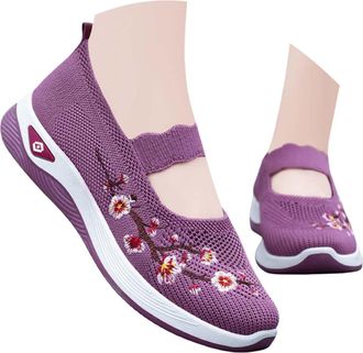 Generic Shoes Womens Flat Fashionable Trainers Outdoor Leisure Retro Style Walking Shoes Nurse Casual Trainers Balerina Shoes Gymnastics Shoes Low Top Lace Sh