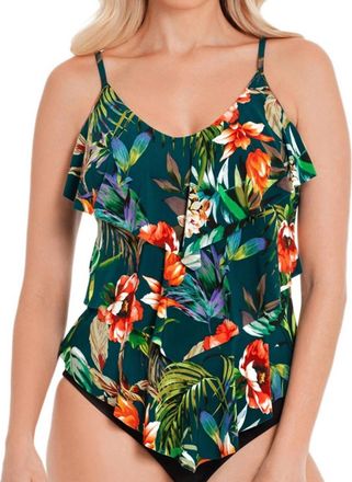 Magic Suit By Miraclesuit Rita Triple Tiered Tankini Top In Blue
