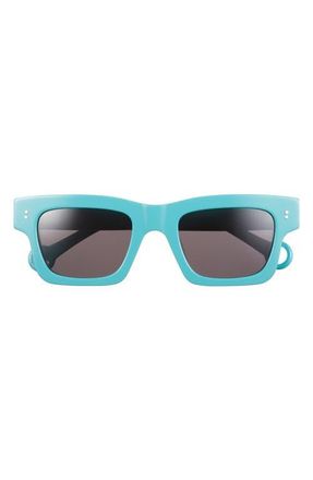 J.W.Anderson Rectangular Sunglasses in Turquoise at Nordstrom