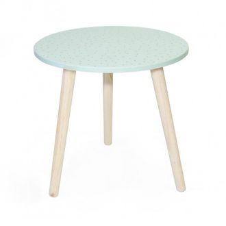 Muemue Mesita auxiliar mdf verde 44x45x45cm