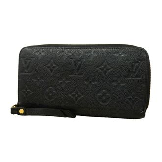 Louis Vuitton Noir Long Wallet (Bi-Fold) (Pre-Owned)