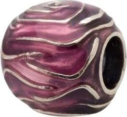 Pandora Roze bloeiende roos bedel - Dames - Armbanden - Paars - ONE Size - Accessoires