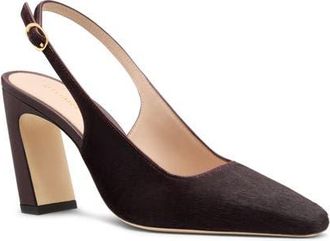 Stuart Weitzman Stassi Slingback Pump in Boysenberry at Nordstrom, Size 7.5