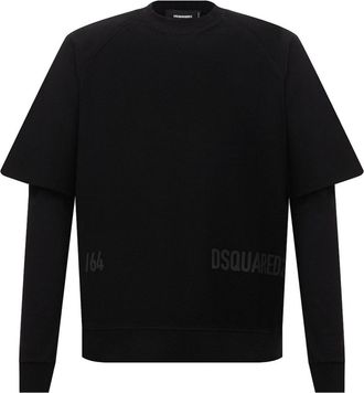 Dsquared2 Cool Fit Double Layer Logo Sweatshirt
