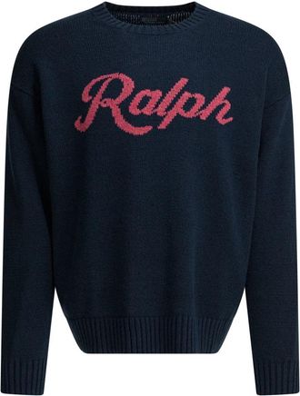 Polo Ralph Lauren Rondgebreide kleding - Heren - Ronde hals truien - Blauw - L - Katoen - Truien & Vesten