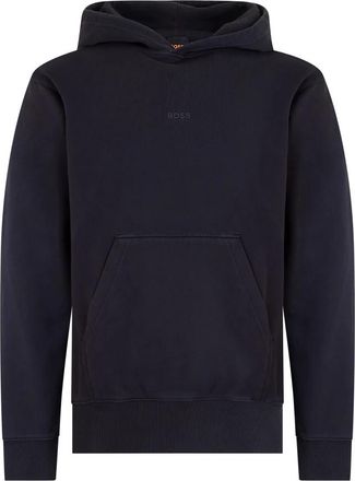 HUGO BOSS Katoenen Hoodie - Heren - Hoodies - Zwart - XL - Katoen - Hoodies & sweatvesten