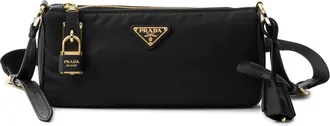 Prada Small Leather-trim Shoulder Bag