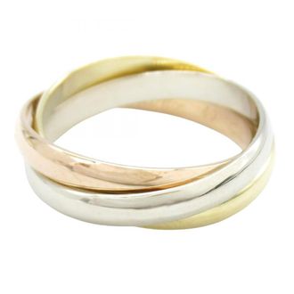 Cartier Gold Silver Yellow Gold (18K) Pink Gold (18K) White Gold (18K) Band Ring (Pre-Owned)
