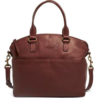 American Leather Co. Carrie Dome Satchel in Cordovan Smooth at Nordstrom Rack