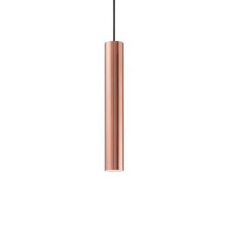 Netlighting Look 1 Light Slim Ceiling Pendant Copper GU10