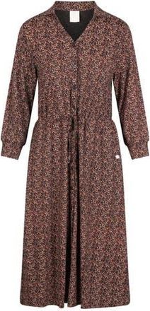 Trespass Velina Ditsy Floral Dress in Brown at Nordstrom, Size Xx-Small