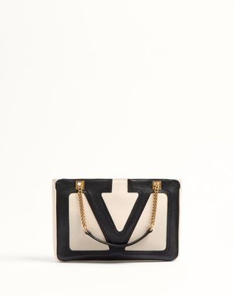 Valentino Garavani Valentino Garavani Viva Superstar Small Nappa Leather Shopping Bag Wo