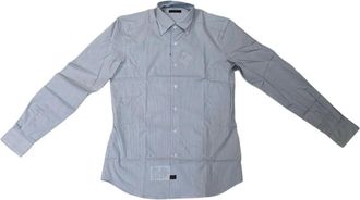Fay Button Down Overhemd - Heren - Casual Overhemden - Grijs - M - Overhemden