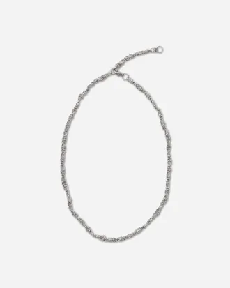 Our Legacy Barbwire Necklace Silver