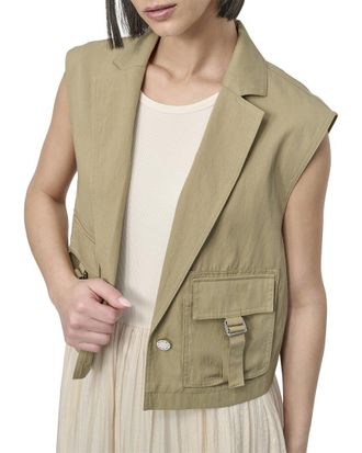 DKNY Collared Vest
