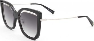 Escada Womens SESA59F-A01V-54 SESA59F 54 A01V Sunglasses - Black - One Size