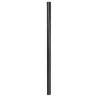 Hhg Hhg - Nunca Usado] Poste Aluminio Sarthe Valla Wpc, Poste Columna, Sistema Plug-in 1.86m, Antracita