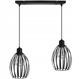 OEM L&aacute;mpara De Techo Colgante Loft Metal E27 Led