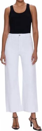 Pistola Denim Penny Crop Jean In Blizzard