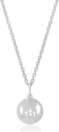 Frk. Lisberg Accessoires, Dames, Grijs, L, Familie Ketting voor Moeder