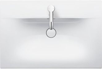 Duravit Duravit - Lavamanos Viu 234473, 730 Mm, Con Rebosadero, Con Banco