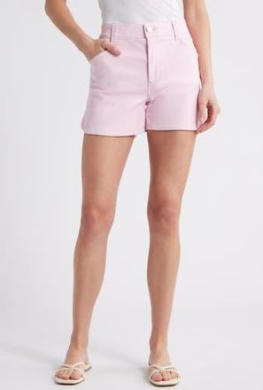 Wit & Wisdom Skyrise Dolphin Hem Denim Shorts in Fsor-Frosty Orchid at Nordstrom Rack, Size 18 (Similar To 14W)