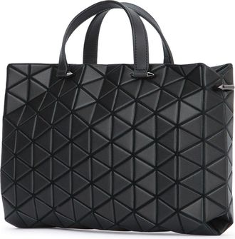 Baobao Womens Matte Top Handle Bag Black Leather