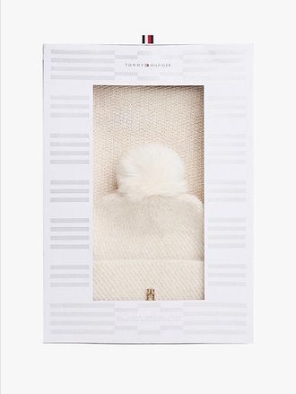 Tommy Hilfiger Caja de regalo con bufanda y gorro