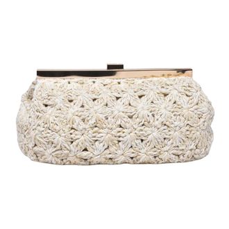 Fabiana Filippi Mujer, Bolsos, Beige, Talla: ONE Size