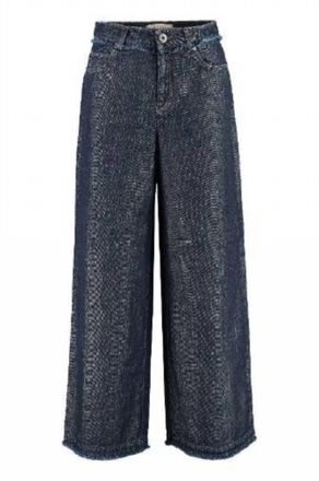 Max Mara Womens Romeo Tailored Denim Jeans In Indigo