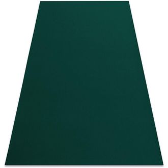 RugsX Carpet anti-slip RUMBA 1970 single colour gum bottle green green 200x250 cm
