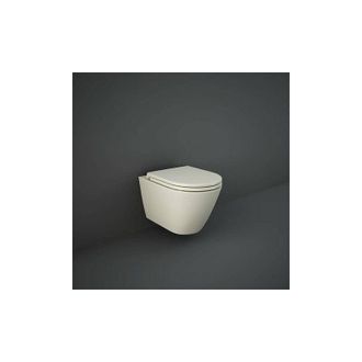 Nova Sanitari sospesi opaco feeling Rak Ceramics: vaso, bidet, copriwater soft-close Beige Opaco