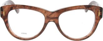 Loewe Stijlvolle zonnebril voor modieuze individuen - unisex - Brillen - Bruin - ONE Size - Accessoires