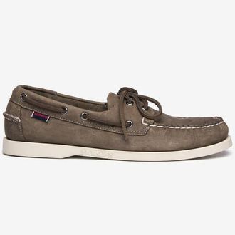 Sebago Docksides Portland CH Boat Shoes in Dk Grey at Nordstrom, Size 10.5