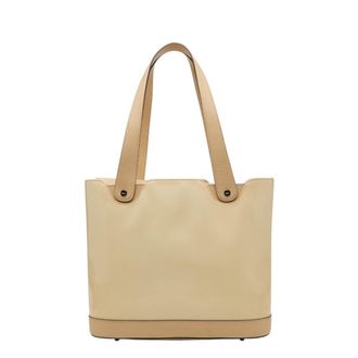 Ferragamo ivory Leather Handbag (Pre-Owned)