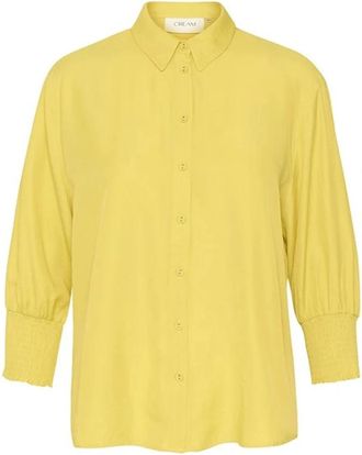 Cream Shirts - Dames - Overhemden - Geel - XL - Overhemden