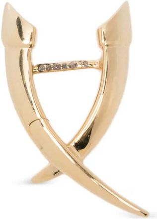 Shaun Leane Orecchino Saber Crossover mini - Oro