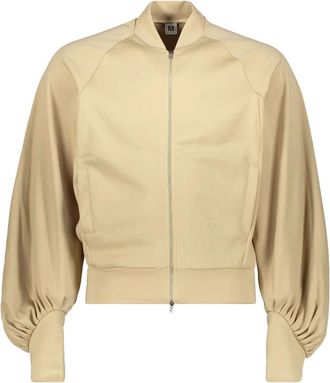 Random Identities Bomber con maniche ricche - Toni neutri