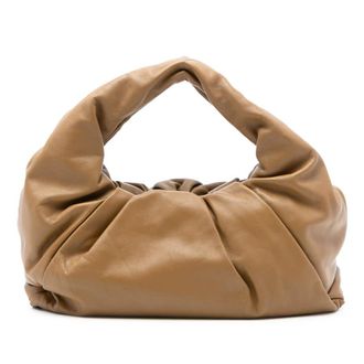 Bottega Veneta Pre-owned Bottega Veneta Lambskin The Shoulder Pouch Ladies NOE3FAA820F01D3R