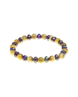 Jean Claude Dell Arte 24K Over Silver Bohemian Bracelet