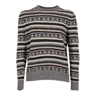 Ballantyne Dames, Truien, Grijs, Maat: XL
