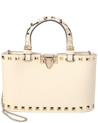 Valentino Rockstud Mini Leather Tote
