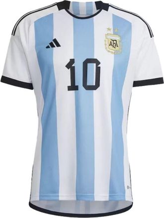 adidas Argentina 22 Messi Home White Light Blue HL8424