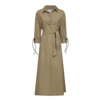 Max Mara Maxi Dresses, female, Green, Size: XS Mirto Dress