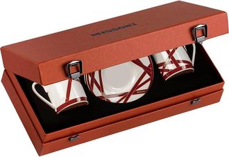 Missoni Coffee Cup & Saucer Set Of 2 In Luxury Box in Nastri at Nordstrom