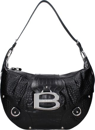 Balenciaga Essex Hobo Schoudertas Damess Leer Zwart