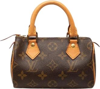 Louis Vuitton Pre-owned Mini Bags, female, Brown, Size: ONE SIZE Pre-owned Mini Speedy